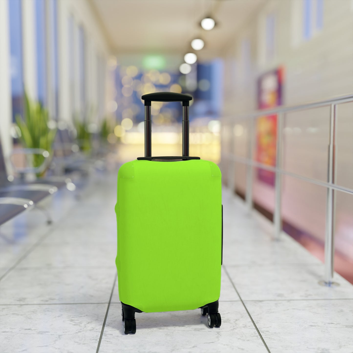 Neon Green Luggage Cover - 3 Sizes