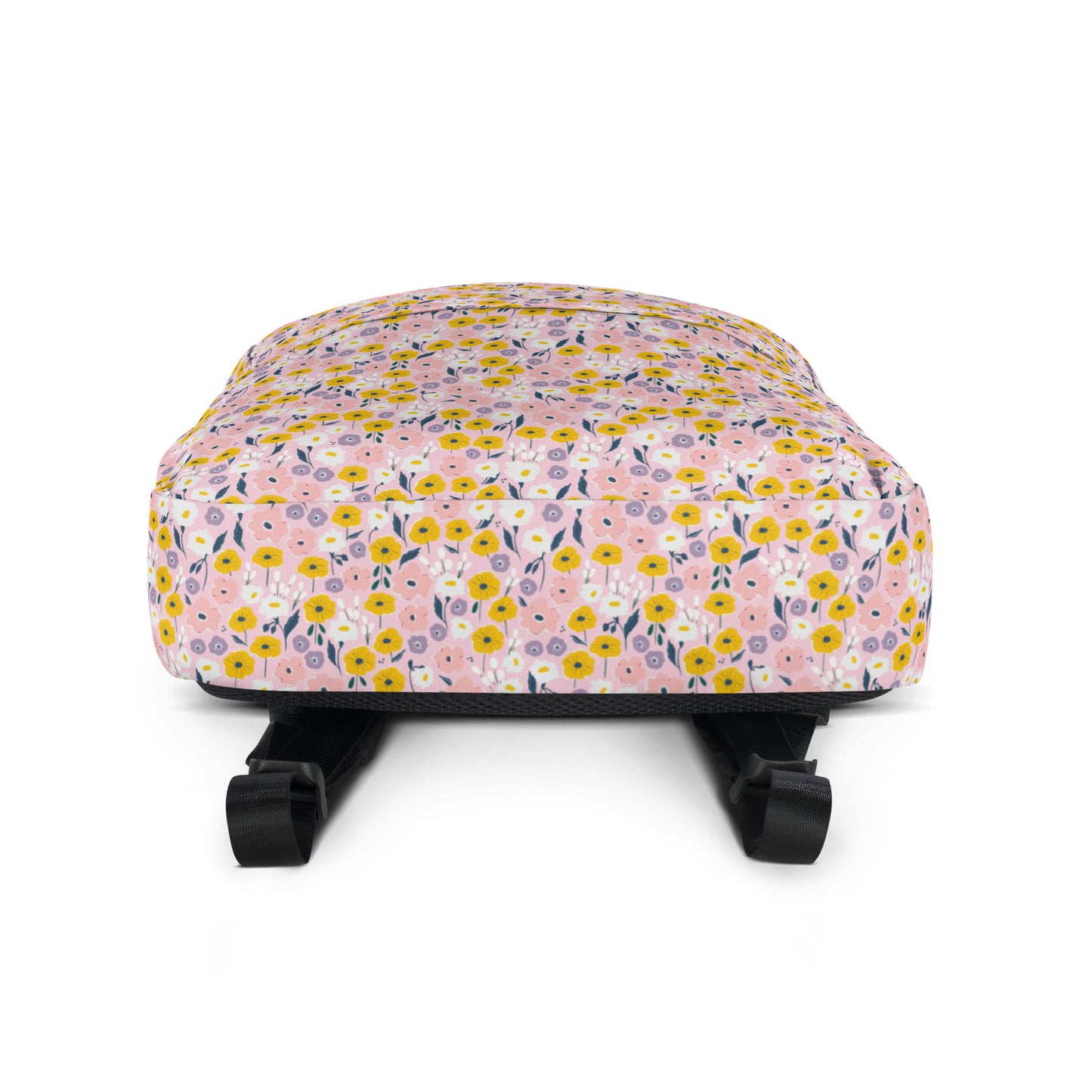 90s Pink & Yellow Floral Backpack