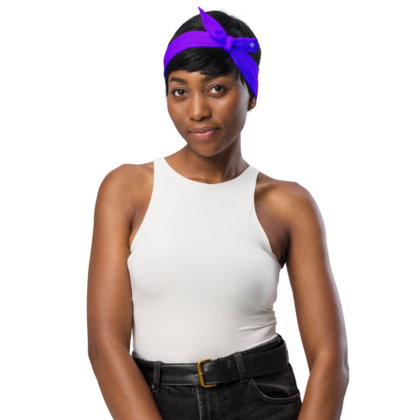 Neon Purple Eco Bandana