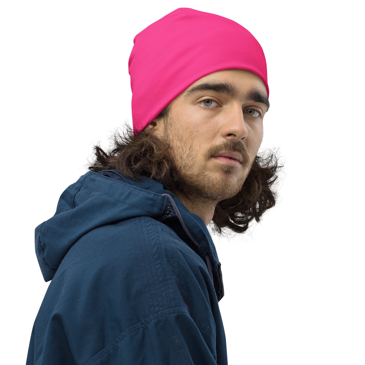 Neon Pink Beanie Toque