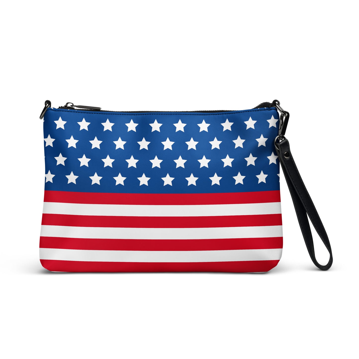 USA American Flag Patriotic Stars and Stripes Crossbody Bag