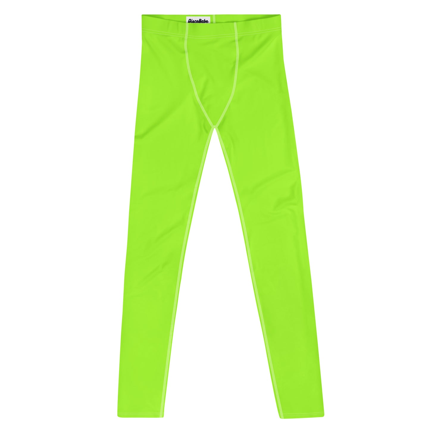 Neon Green Mens Leggings