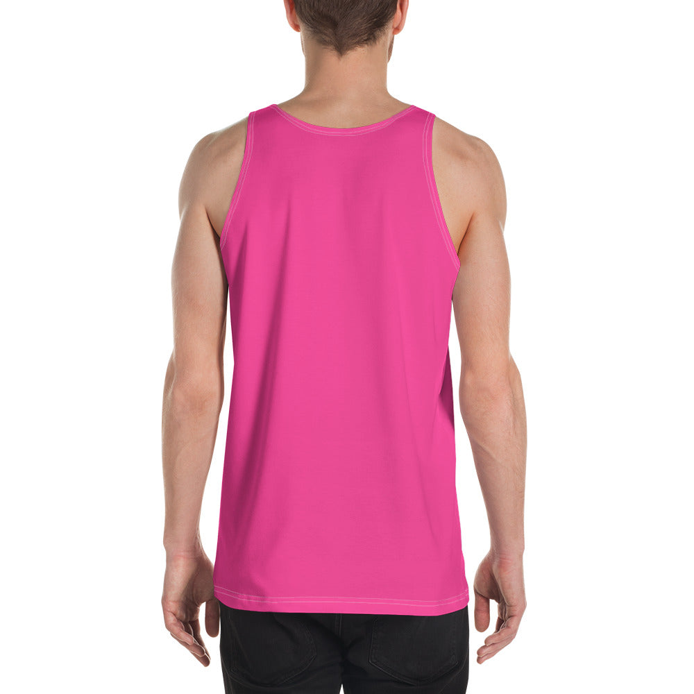 Neon Pink Men's Tank Top