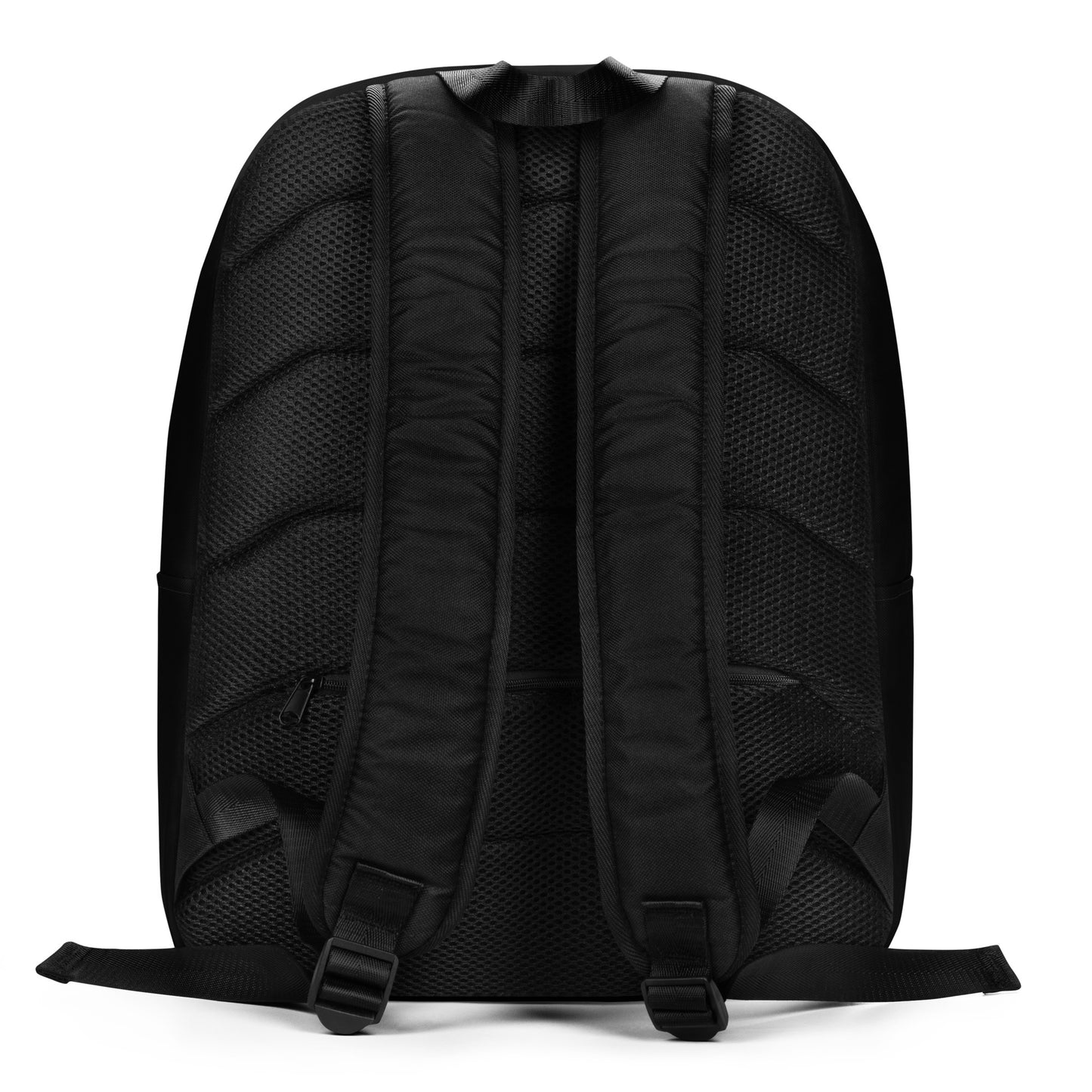 Neon Pink & Blue Mushrooms Minimalist Backpack