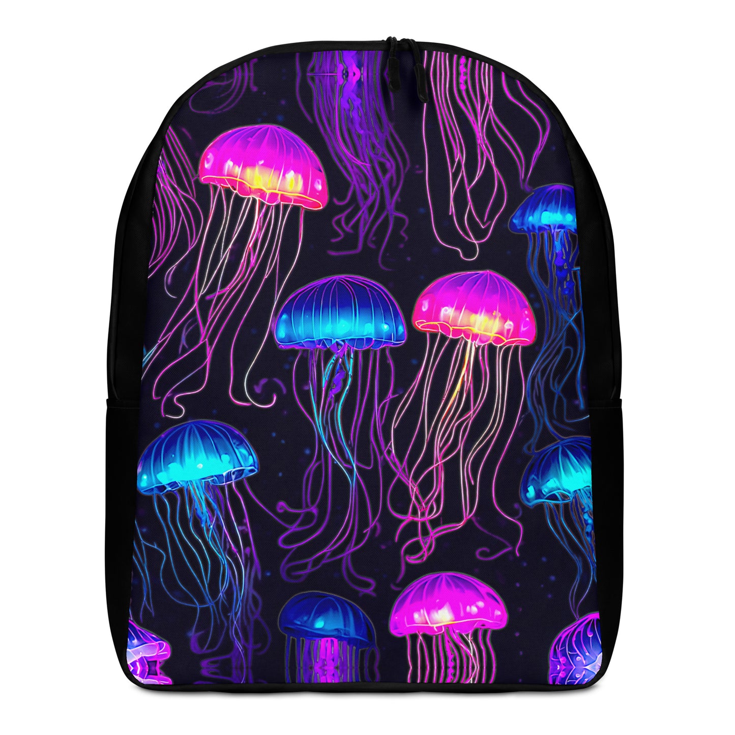 Neon Jellyfish Minimalist Backpack