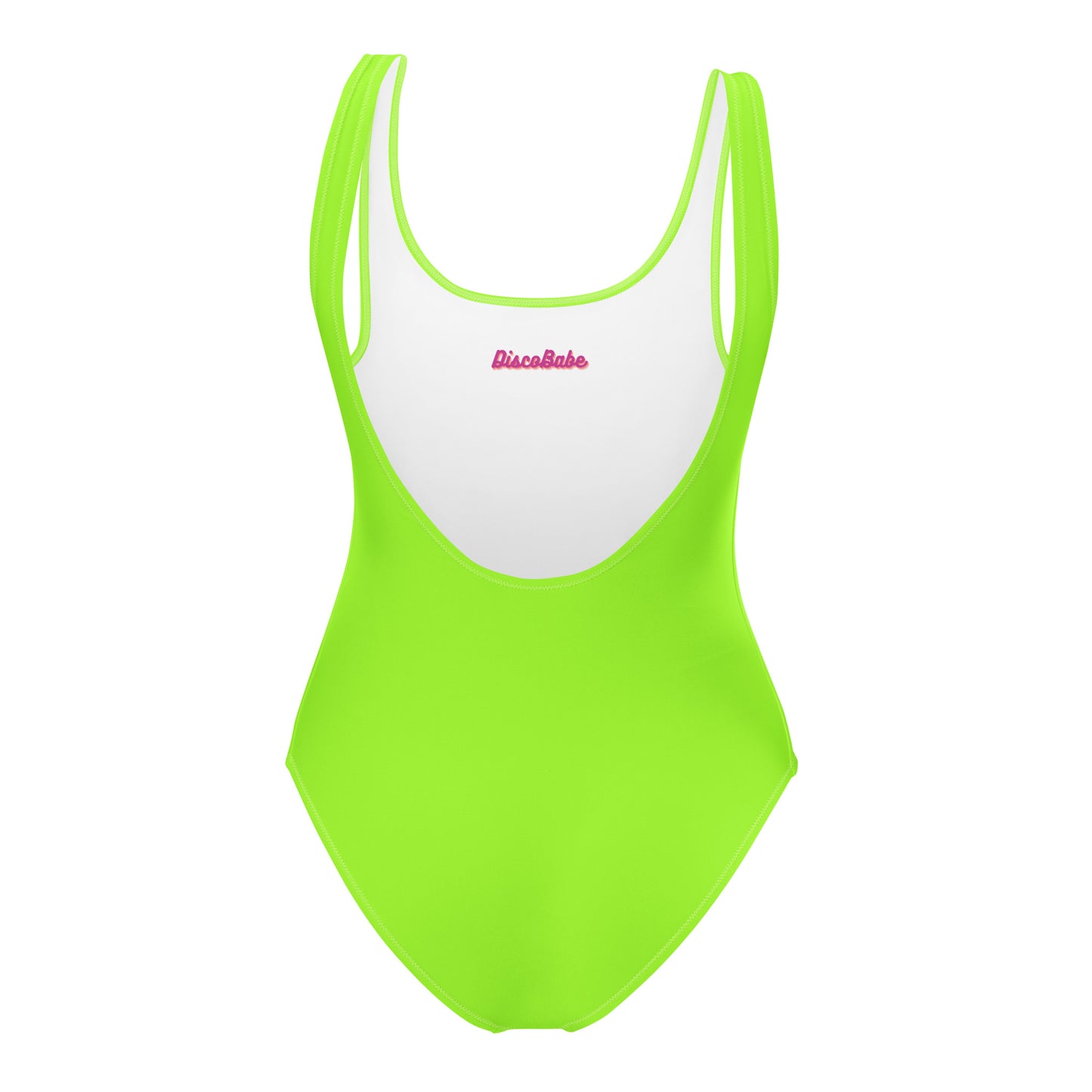 Neon Green One-Piece Swimsuit