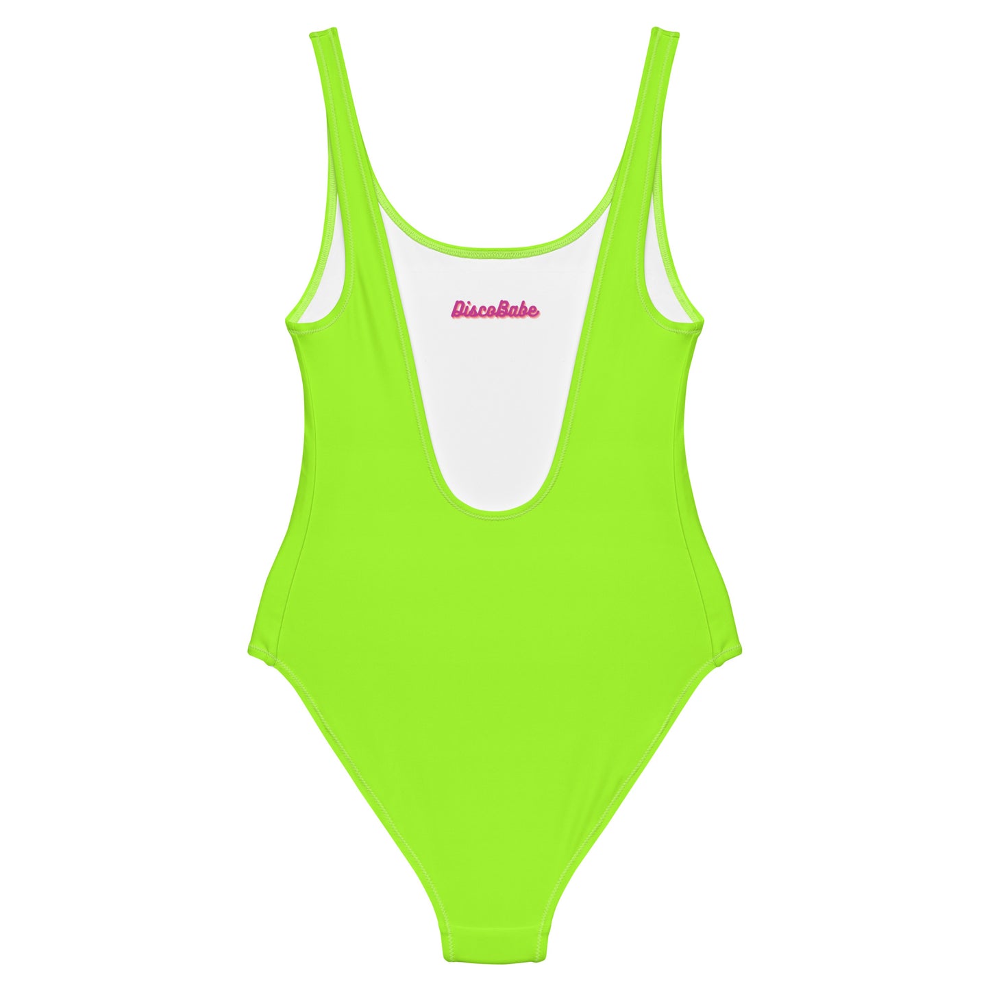 Neon Green One-Piece Swimsuit