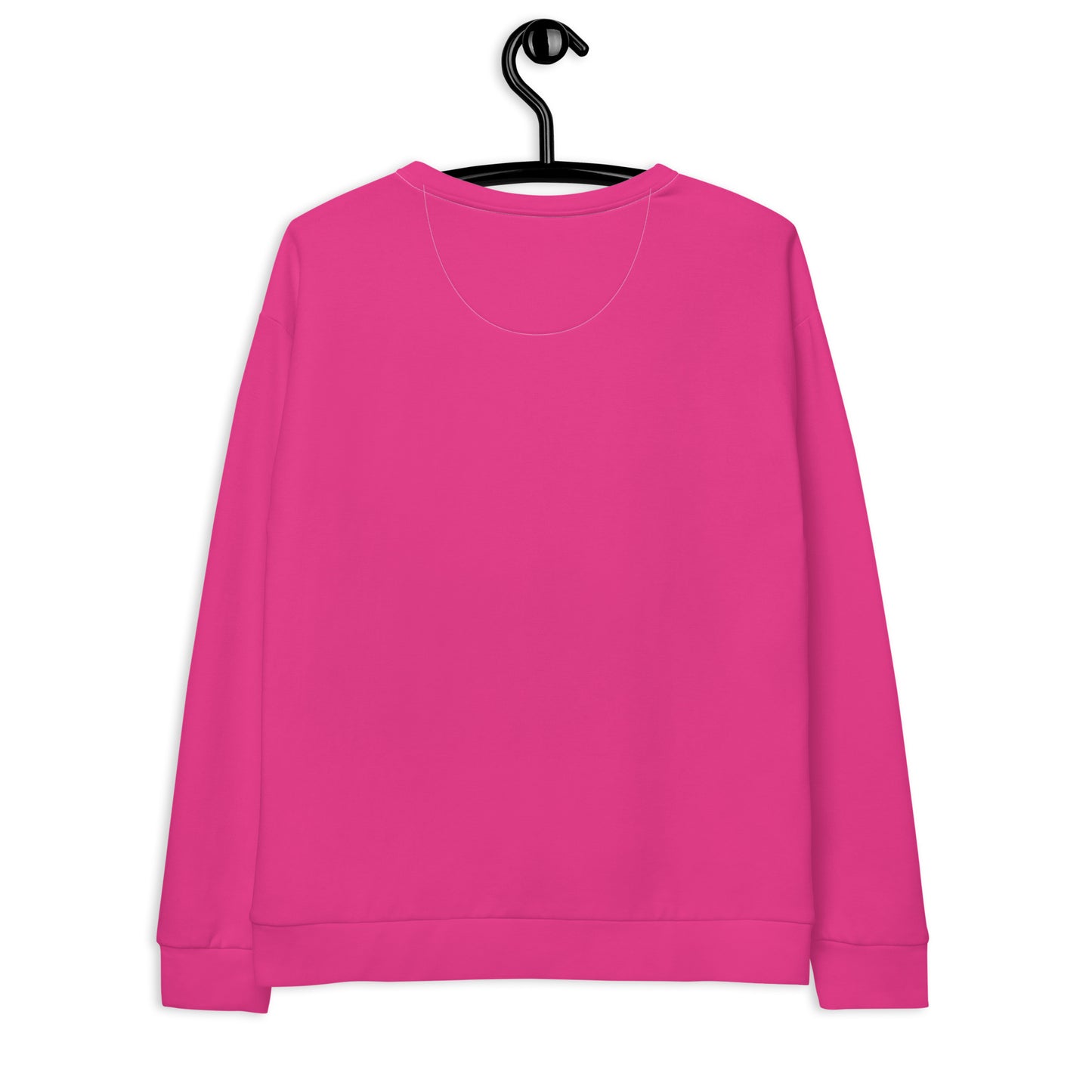 Neon Pink Unisex Eco Sweatshirt