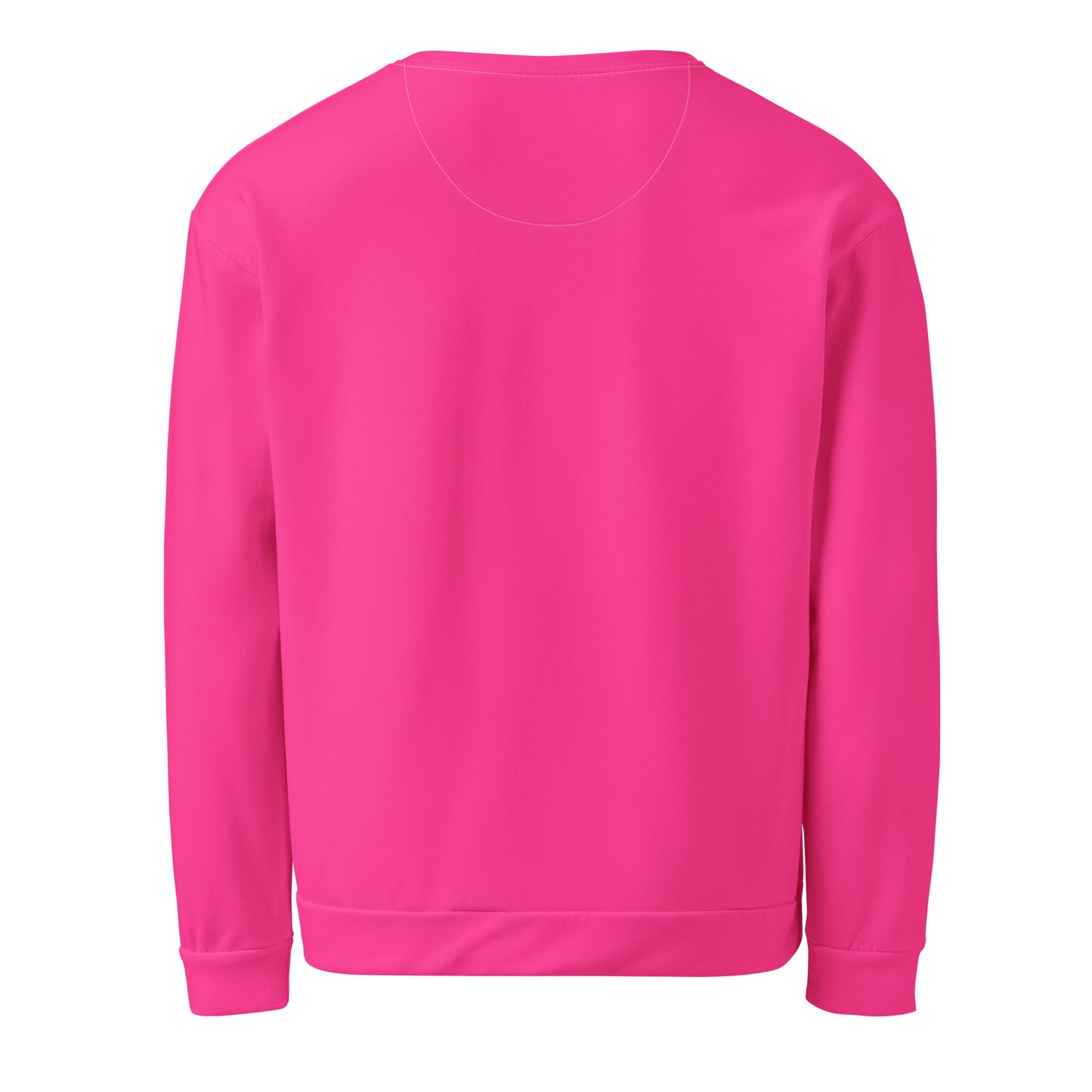Neon Pink Unisex Eco Sweatshirt