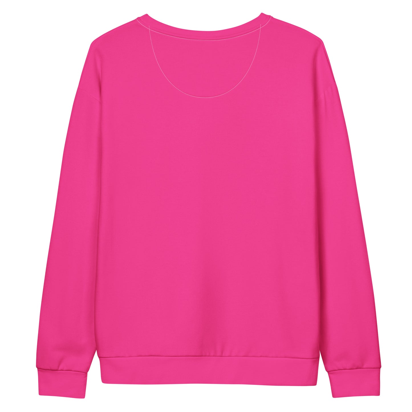 Neon Pink Unisex Eco Sweatshirt