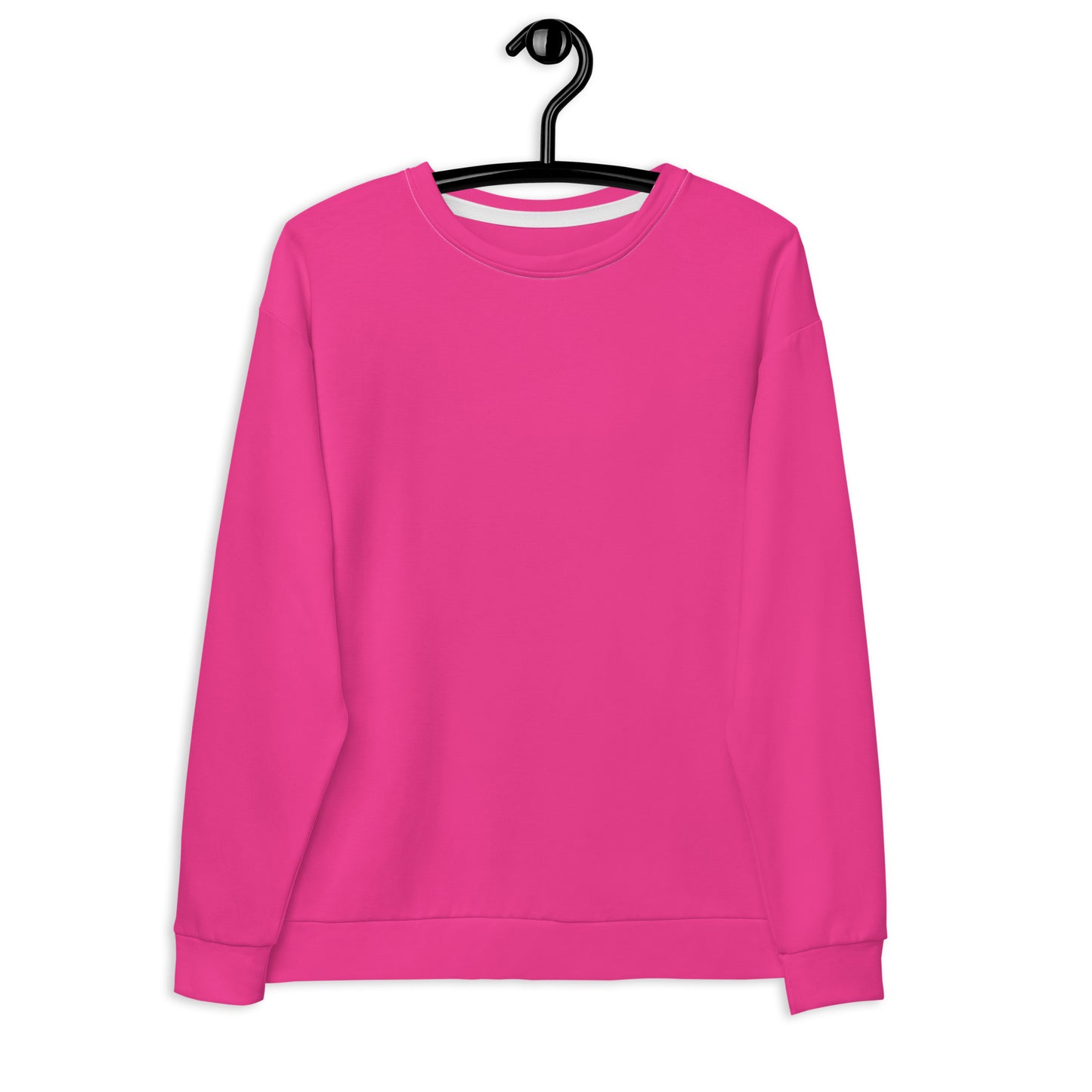 Neon Pink Unisex Eco Sweatshirt