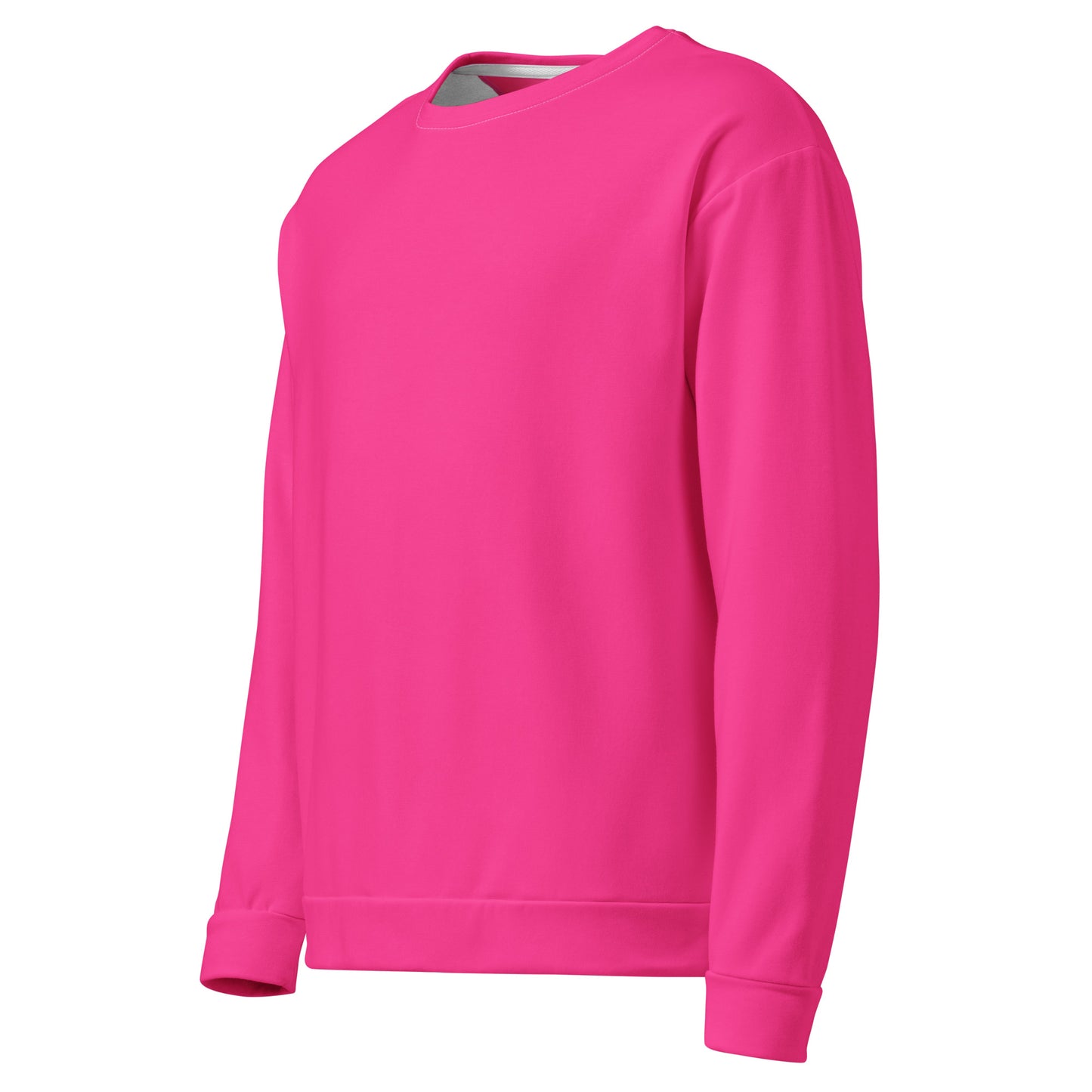 Neon Pink Unisex Eco Sweatshirt