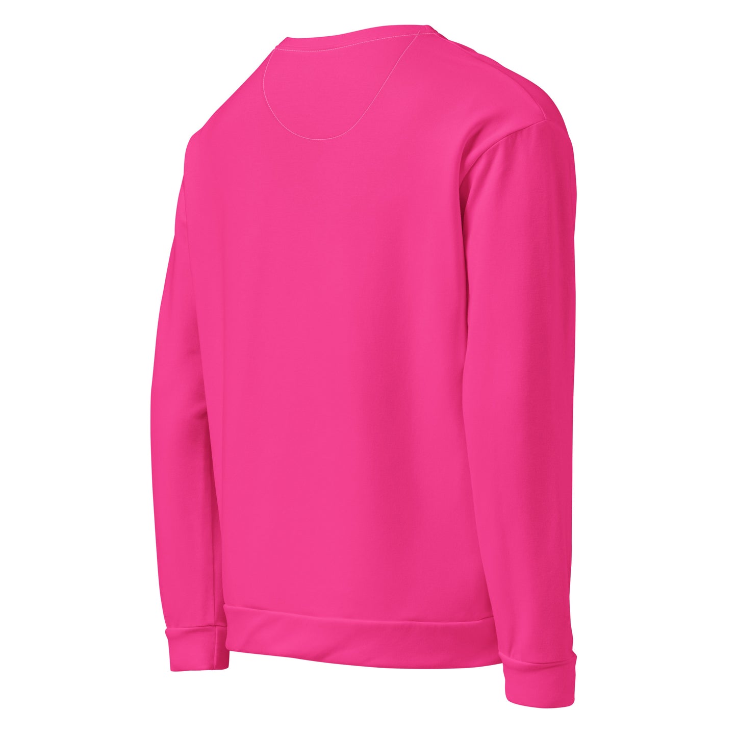 Neon Pink Unisex Eco Sweatshirt
