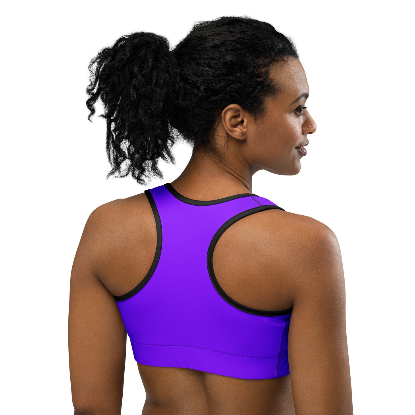 Neon Purple Sports bra