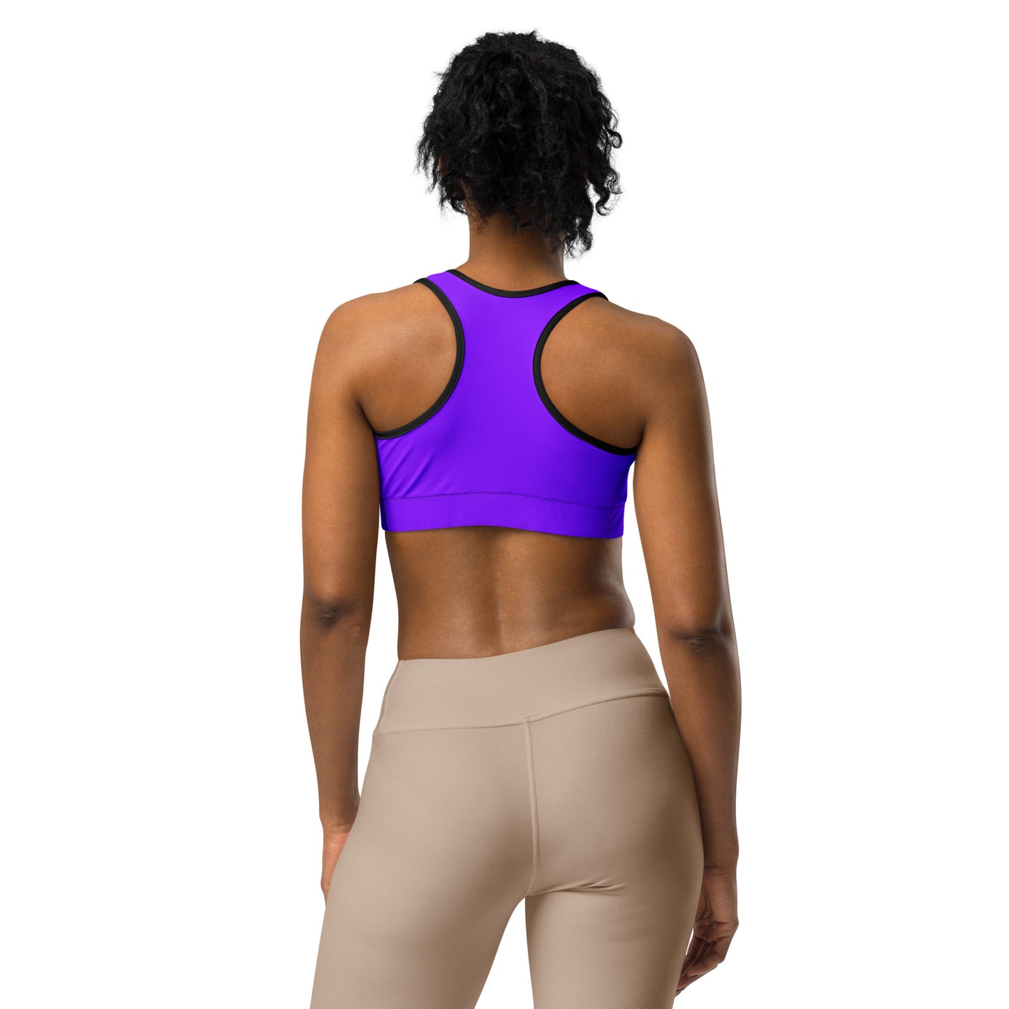 Neon Purple Sports bra