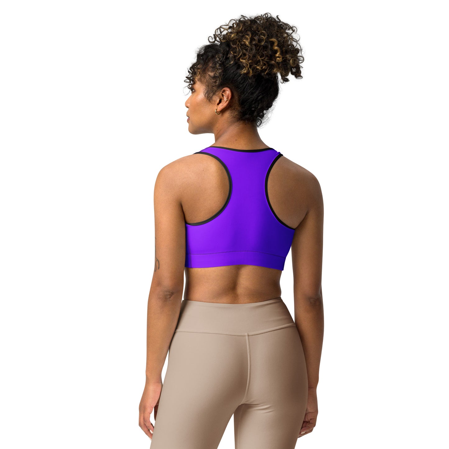 Neon Purple Sports bra