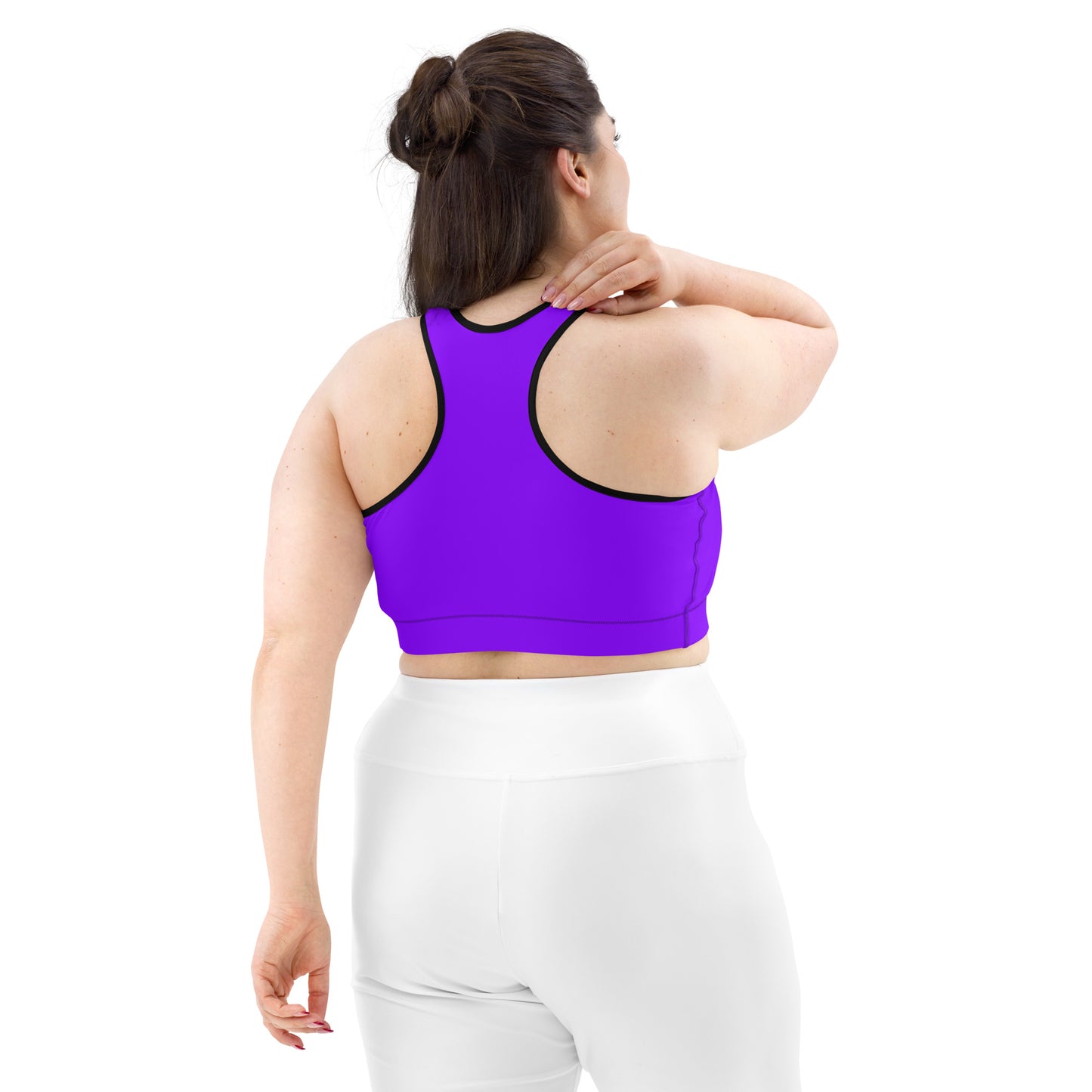 Neon Purple Sports bra