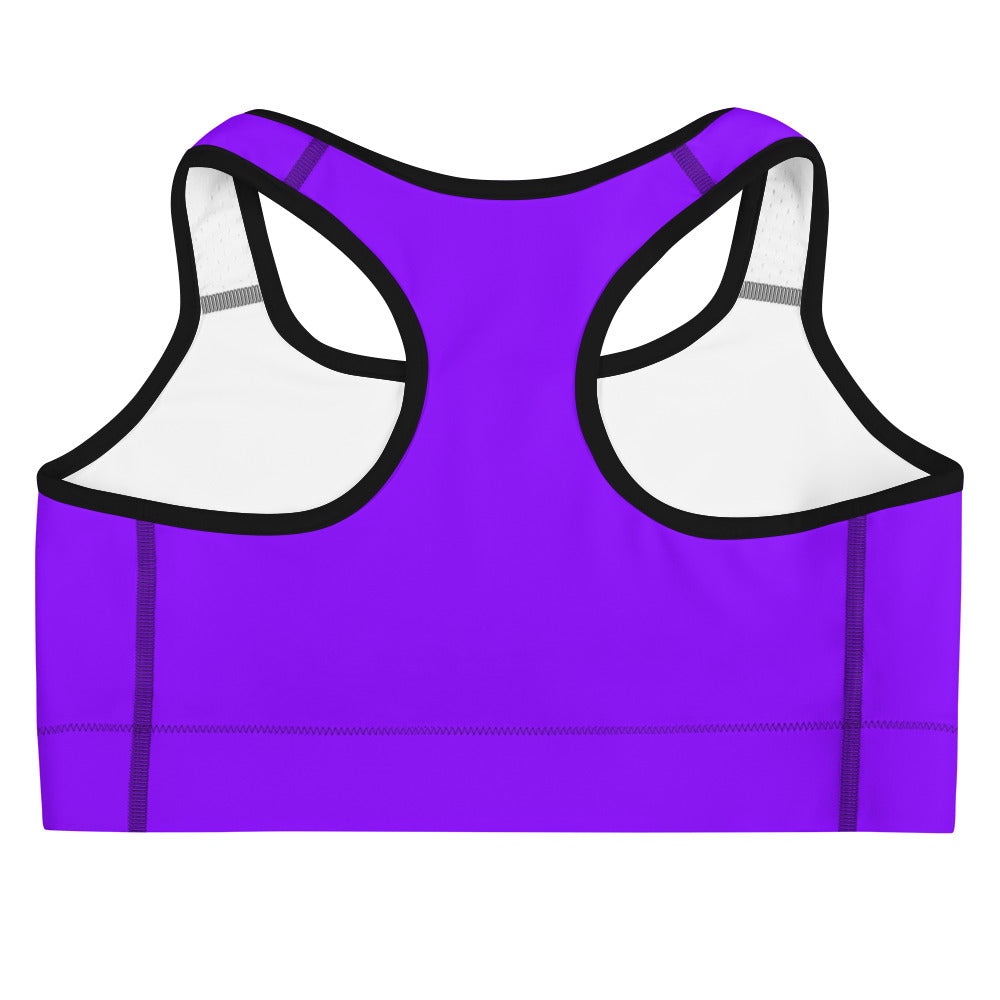 Neon Purple Sports bra