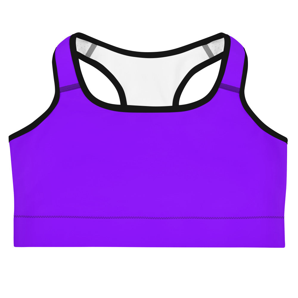 Neon Purple Sports bra