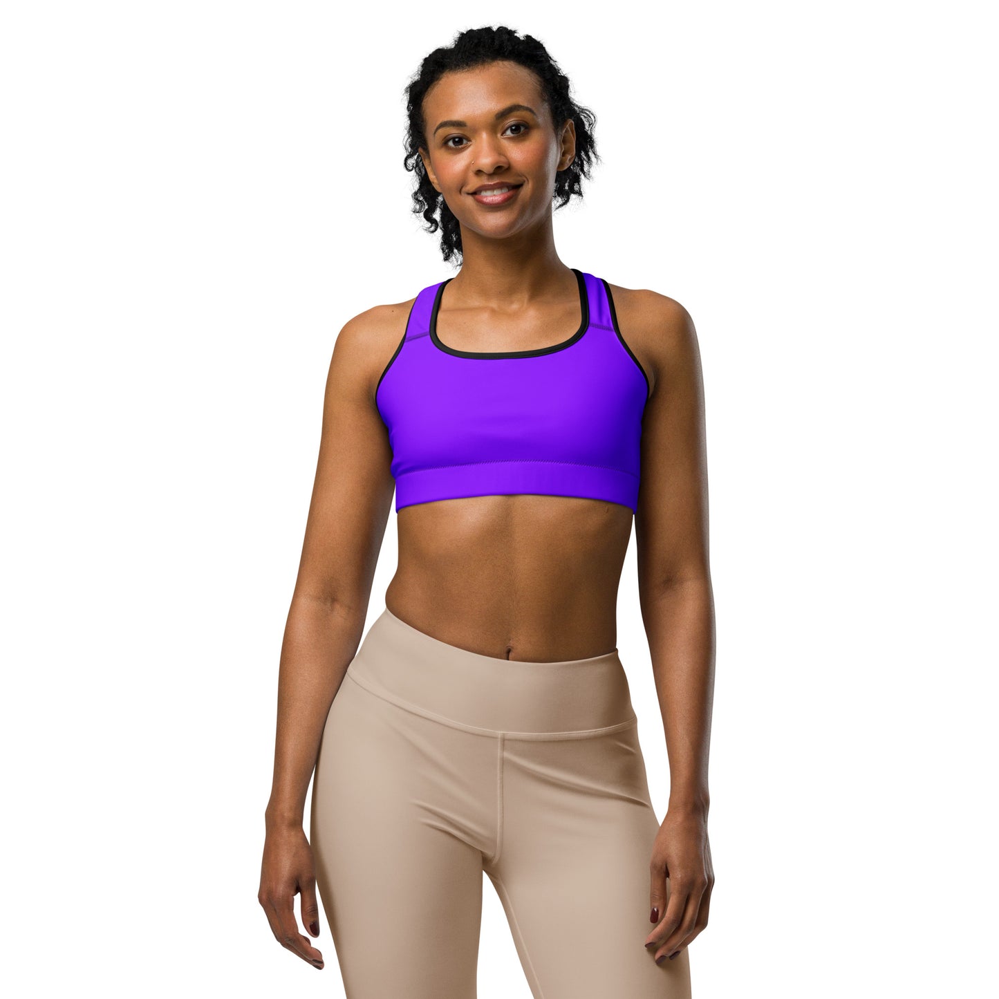 Neon Purple Sports bra