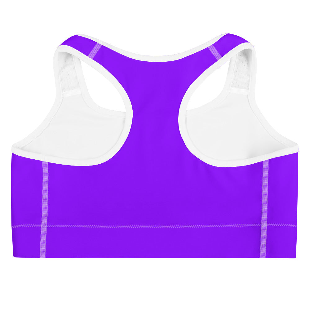 Neon Purple Sports bra