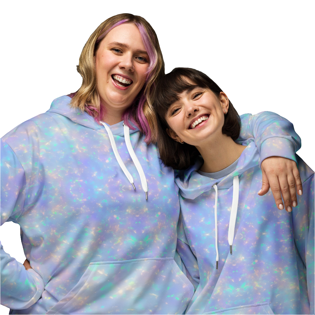 Purple Opal Eco Hoodie