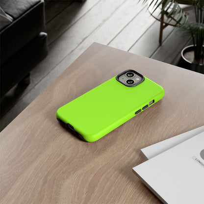 Neon Green Tough Cases iPhone Samsung Google Cell Phone Cases