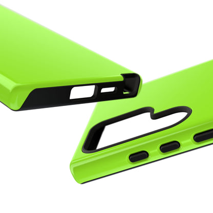 Neon Green Tough Cases iPhone Samsung Google Cell Phone Cases