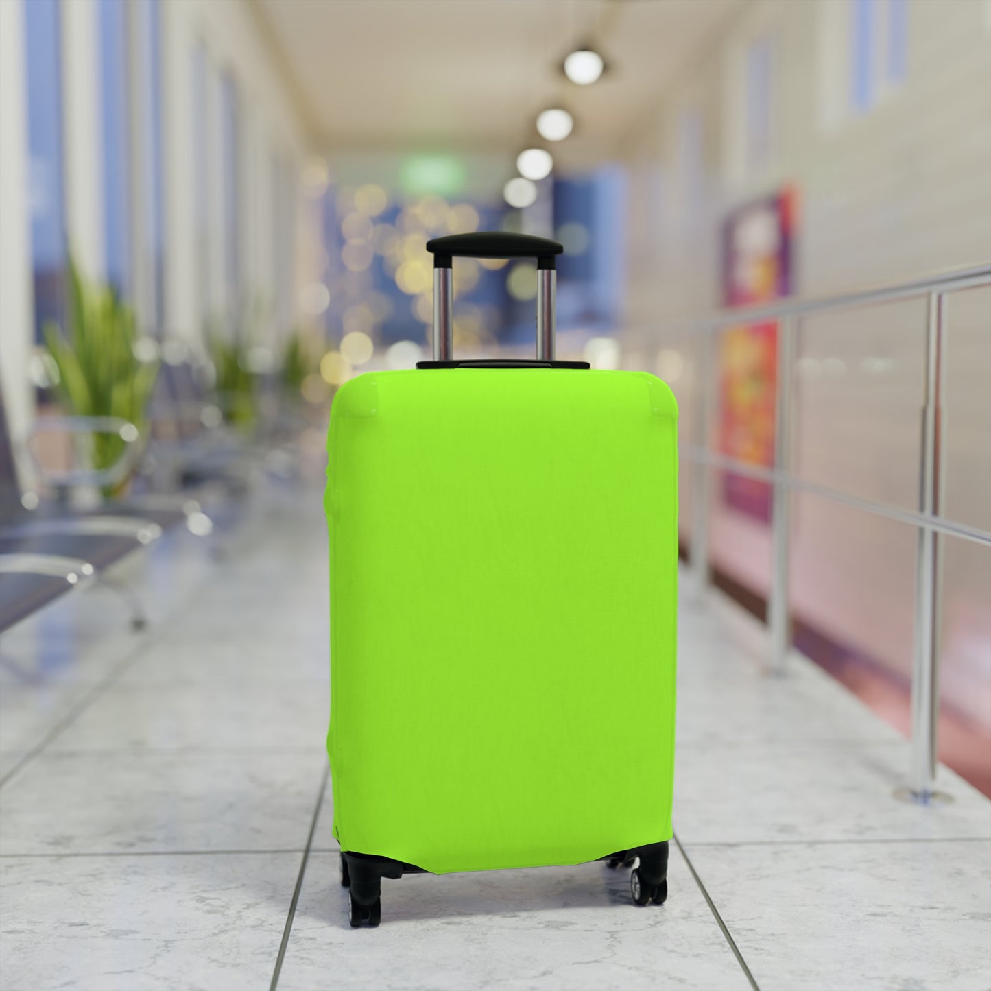 Neon Green Luggage Cover - 3 Sizes