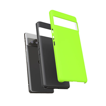 Neon Green Tough Cases iPhone Samsung Google Cell Phone Cases