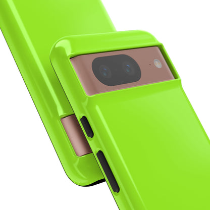 Neon Green Tough Cases iPhone Samsung Google Cell Phone Cases