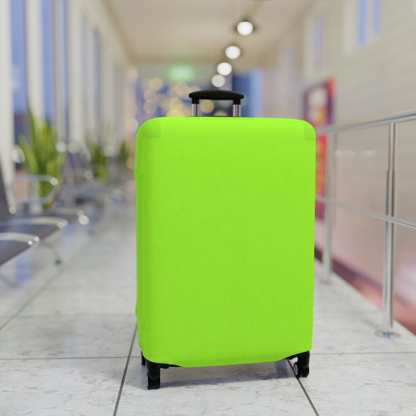 Neon Green Luggage Cover - 3 Sizes