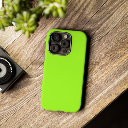 Neon Green Tough Cases iPhone Samsung Google Cell Phone Cases