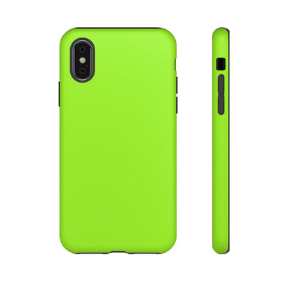 Neon Green Tough Cases iPhone Samsung Google Cell Phone Cases