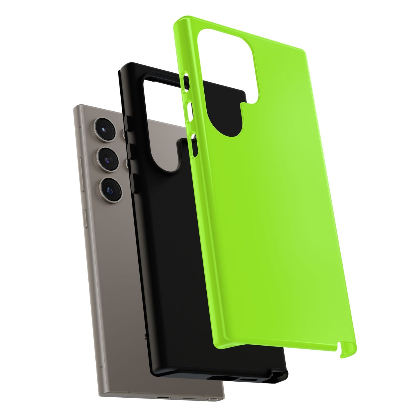 Neon Green Tough Cases iPhone Samsung Google Cell Phone Cases