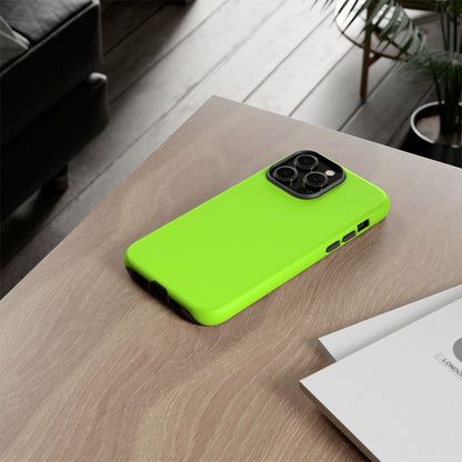 Neon Green Tough Cases iPhone Samsung Google Cell Phone Cases
