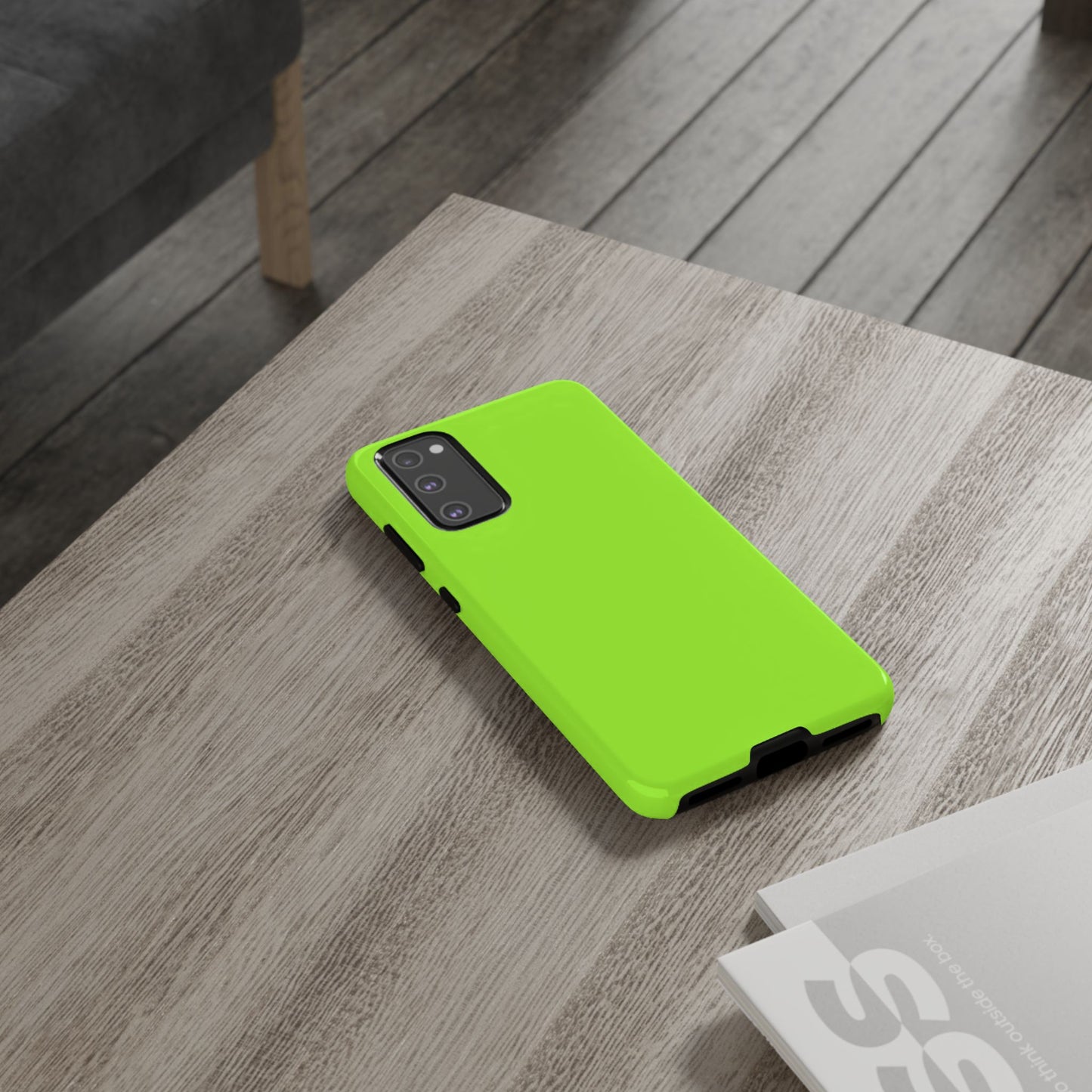 Neon Green Tough Cases iPhone Samsung Google Cell Phone Cases