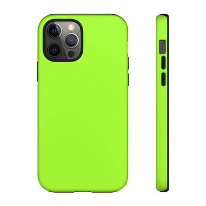 Neon Green Tough Cases iPhone Samsung Google Cell Phone Cases