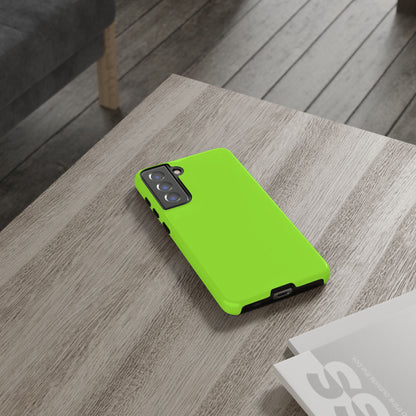 Neon Green Tough Cases iPhone Samsung Google Cell Phone Cases