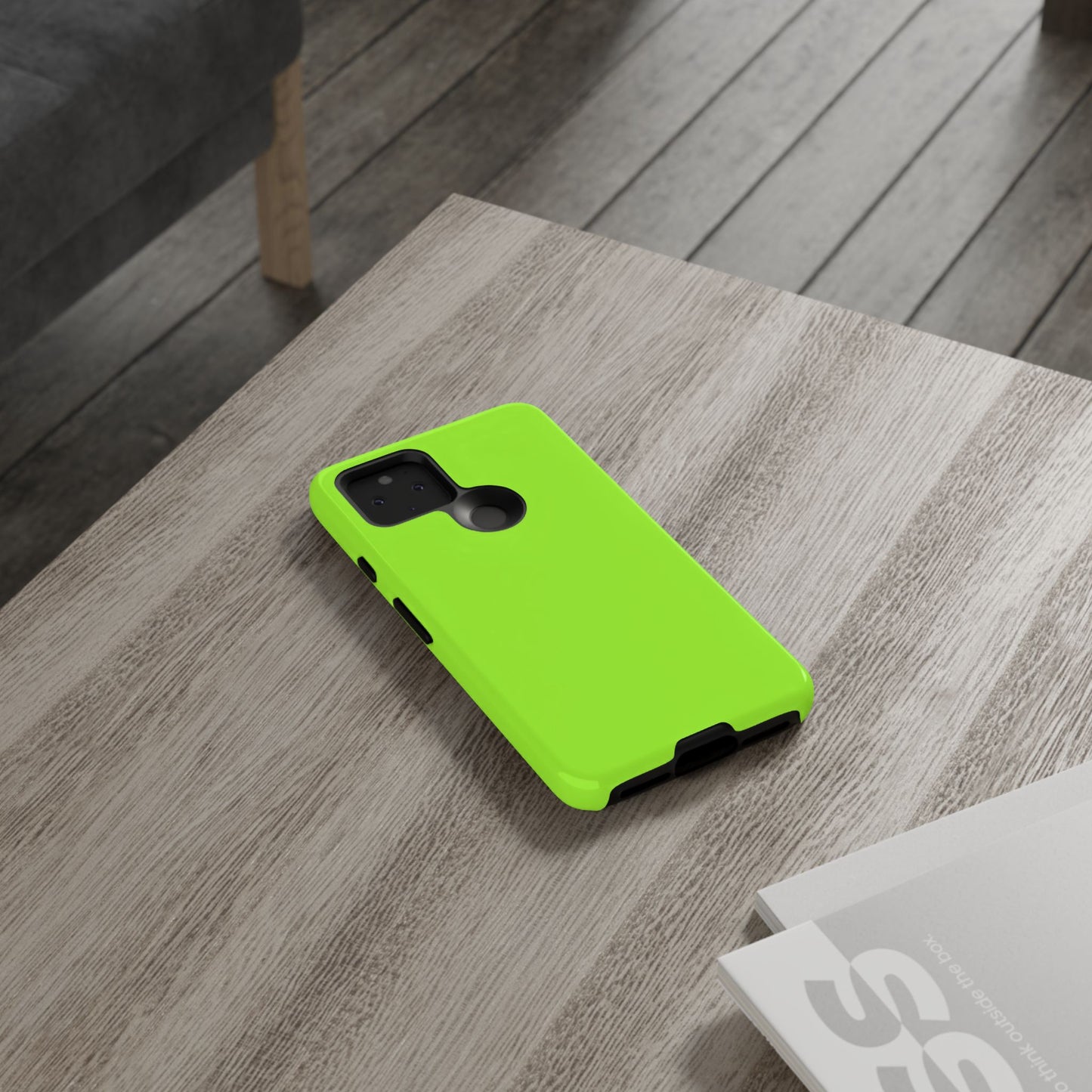 Neon Green Tough Cases iPhone Samsung Google Cell Phone Cases