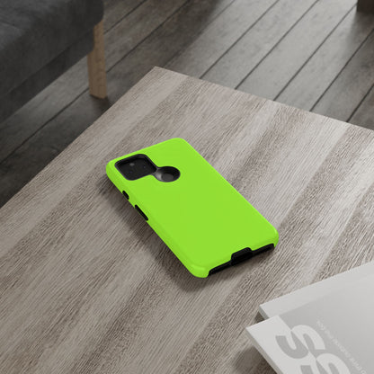 Neon Green Tough Cases iPhone Samsung Google Cell Phone Cases