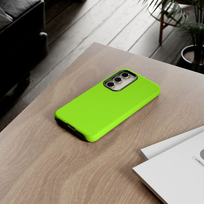Neon Green Tough Cases iPhone Samsung Google Cell Phone Cases