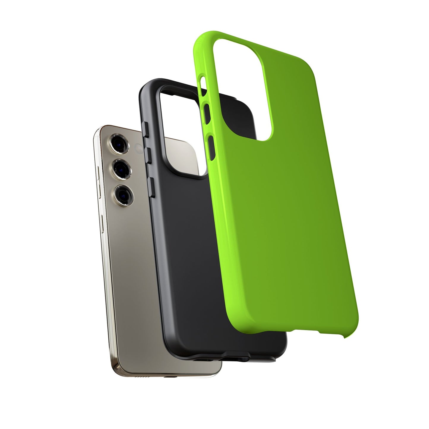 Neon Green Tough Cases iPhone Samsung Google Cell Phone Cases