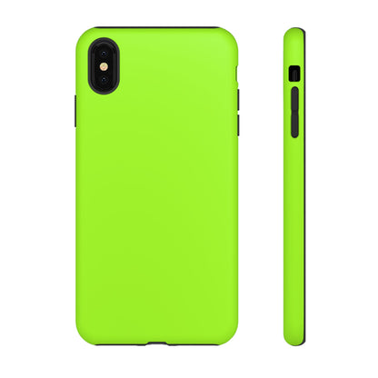Neon Green Tough Cases iPhone Samsung Google Cell Phone Cases