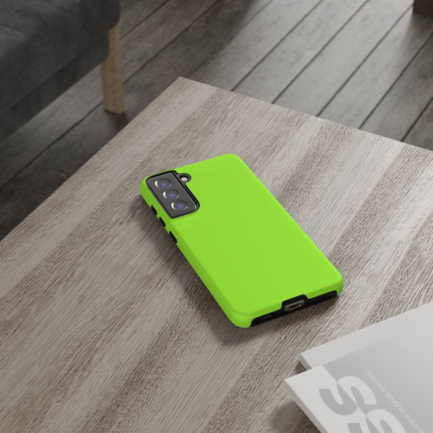 Neon Green Tough Cases iPhone Samsung Google Cell Phone Cases