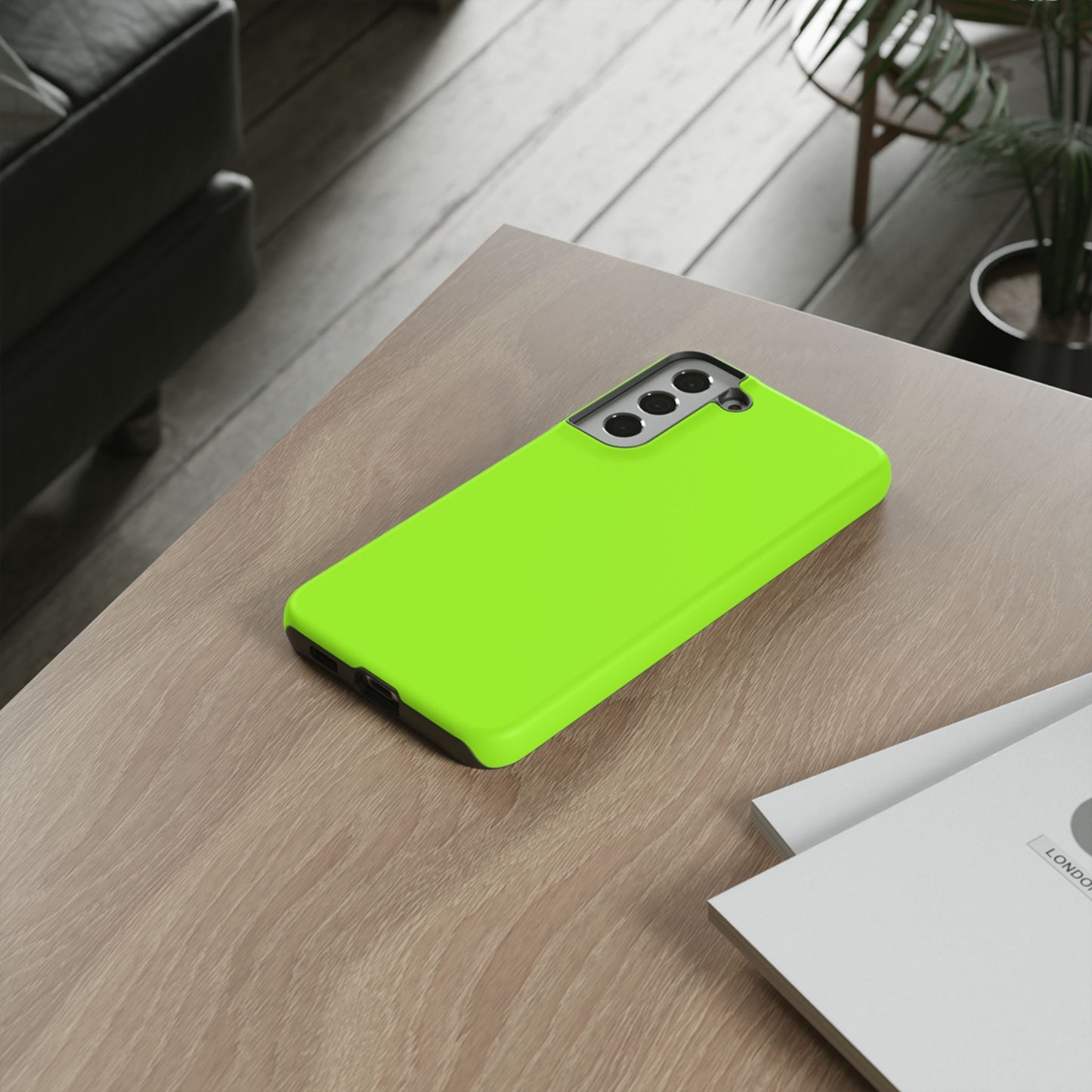 Neon Green Tough Cases iPhone Samsung Google Cell Phone Cases