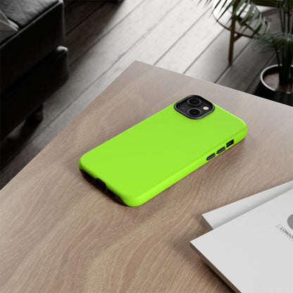 Neon Green Tough Cases iPhone Samsung Google Cell Phone Cases