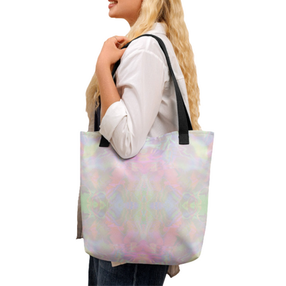 Pastel Aura All Over Print Tote Bag