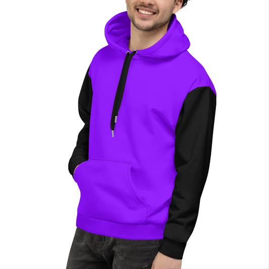 Neon Purple Eco Hoodie