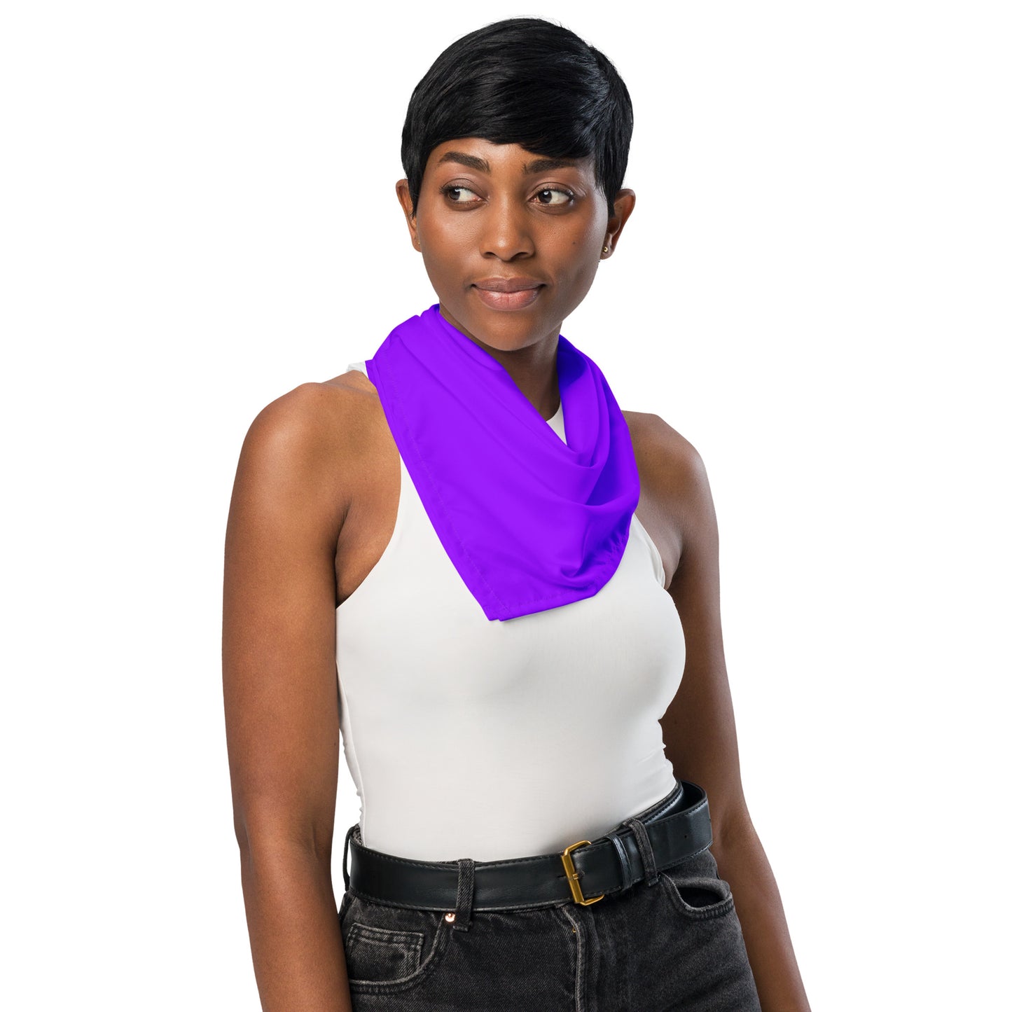 Neon Purple Eco Bandana